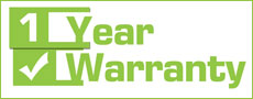 1-Year Warranty